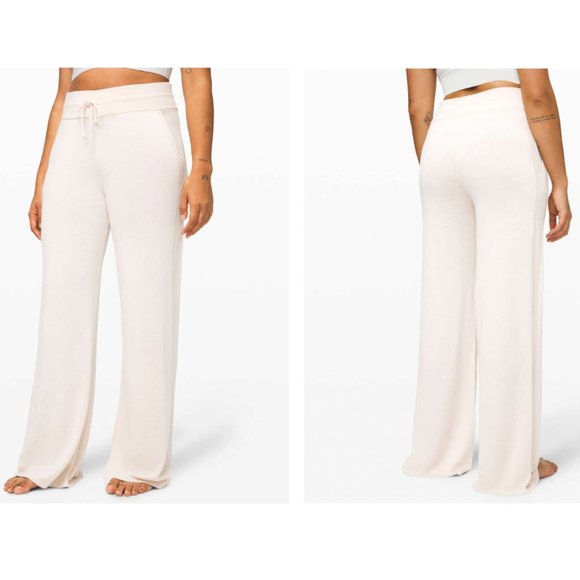 lululemon athletica Pants - NWOT lululemon in the comfort zone pant -- light ivory
